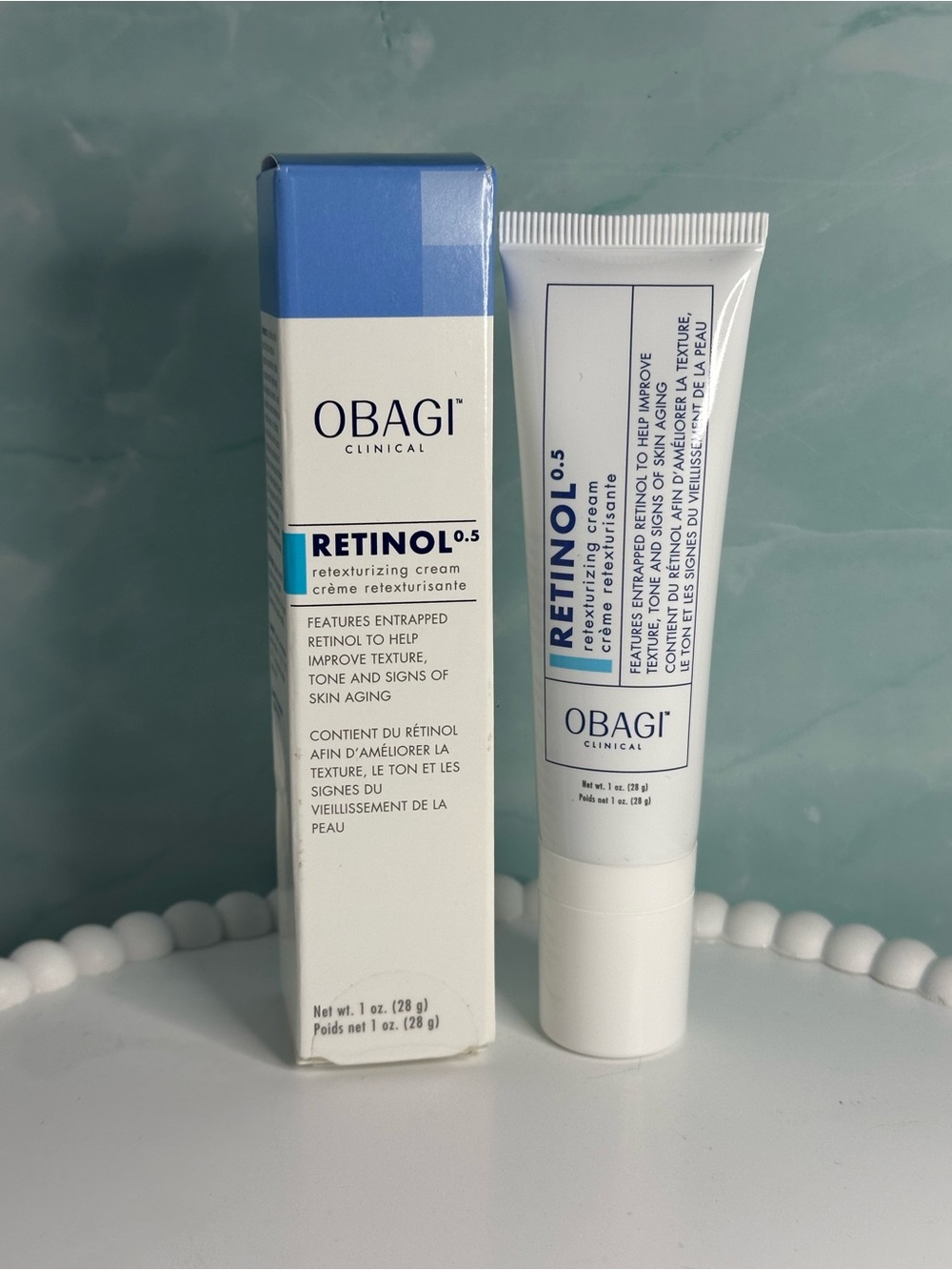 OBAGI Clinical Retinol 0.5 Retexturizing Cream 1oz New In Box MSRP $80